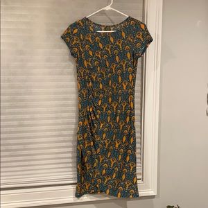 Silky one ruche sided dress sz S NWT